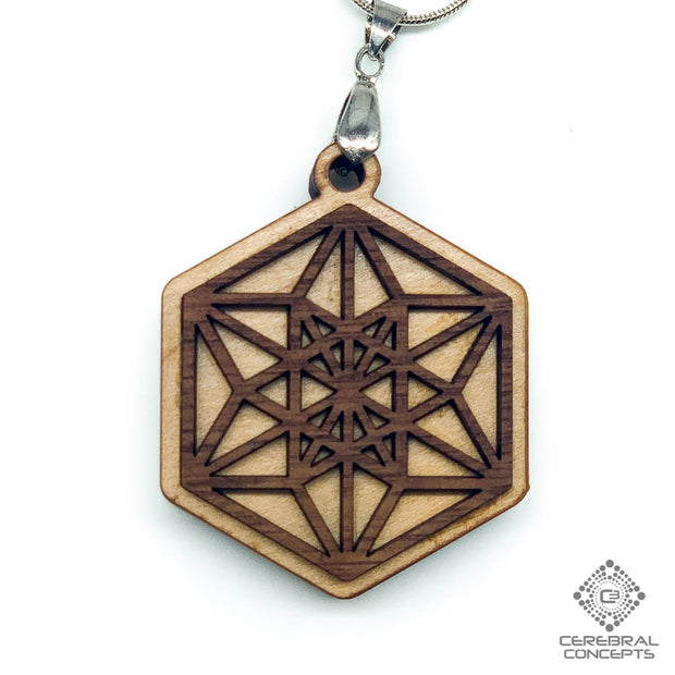 Hexagram - Two Layer Necklace - By Cerebral Concepts