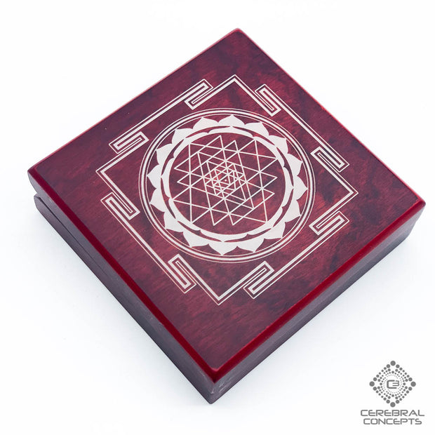 Sri Yantra - Treasure box - By Cerebral Concepts