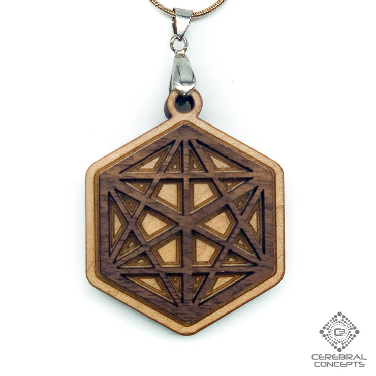 Hex Star - Two Layer Necklace - By Cerebral Concepts