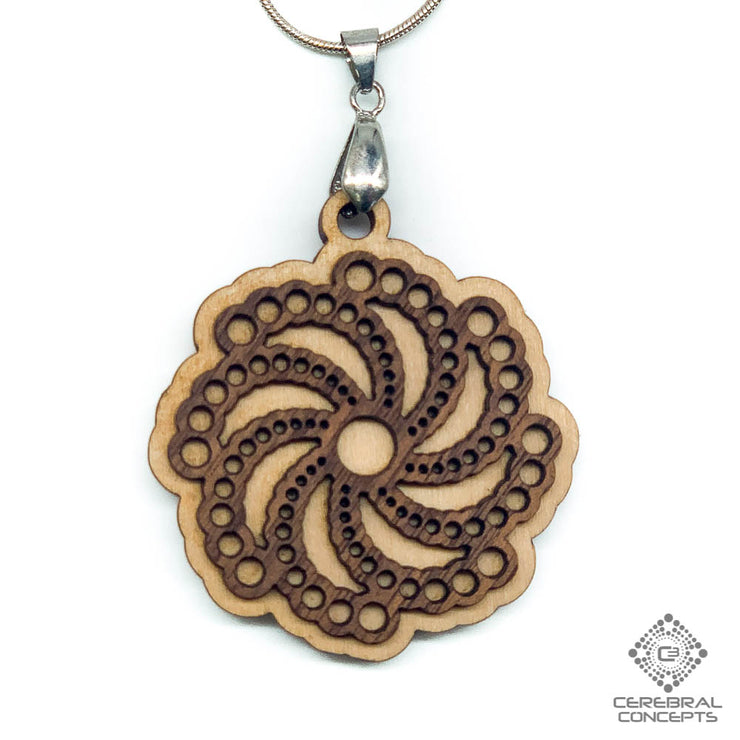 Crop Circle  - Two Layer Necklace - by Cerebral Concepts