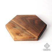 Asanoha - Carved Wood Tray - By Cerebral Concepts