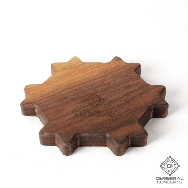 Starry Stellation - Carved Wood Tray - By Cerebral Concepts