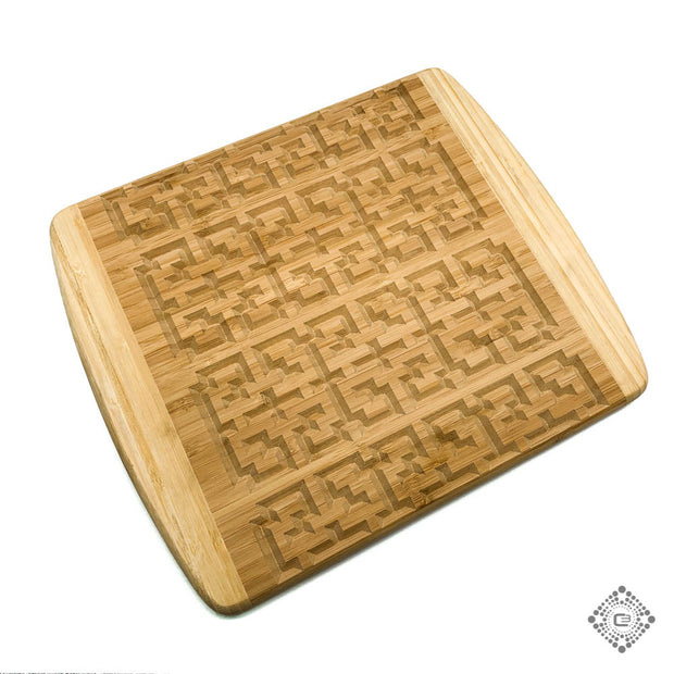 Shipibo - Bamboo Cutting Board - By Generate Art