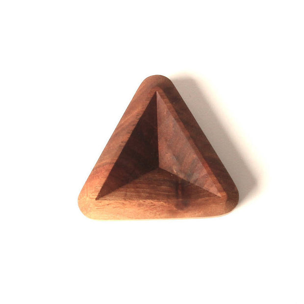 Tiny Tetrad - Carved Wood Tray - By Cerebral Concepts