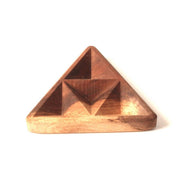 Triforce Tetrad - Carved Wood Tray - By Cerebral Concepts