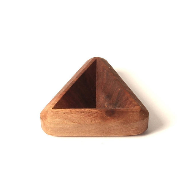 Tiny Tetrad - Carved Wood Tray - By Cerebral Concepts