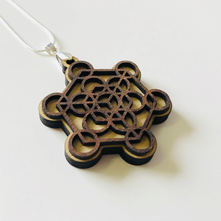 Metatron's Cube - Two Layer Necklace