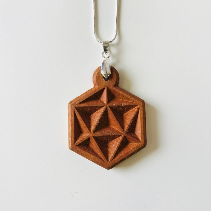 Icosahedron Prisim - Necklace