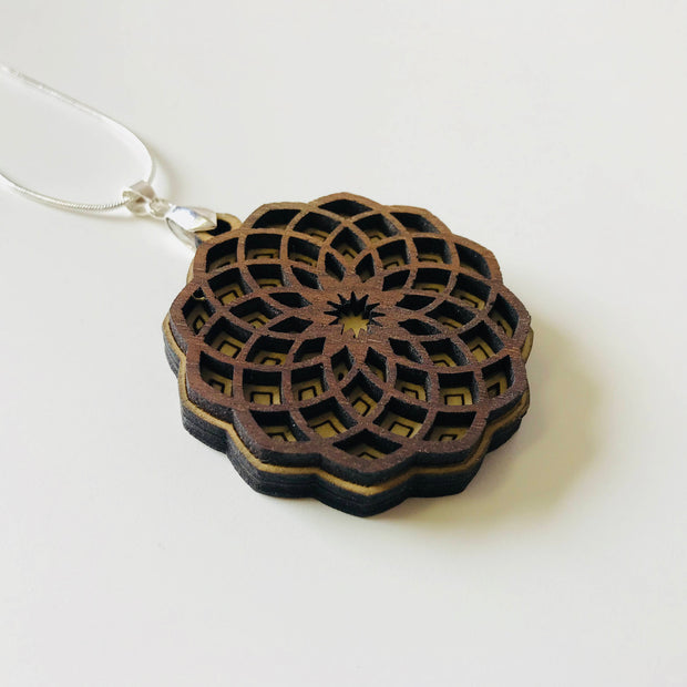 Soul Flower - Two Layer Necklace - by Cerebral Concepts